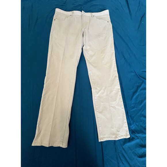 7 Diamonds Pants Mens 38x32Fits  Beige Performance Athleisure - Picture 1 of 11